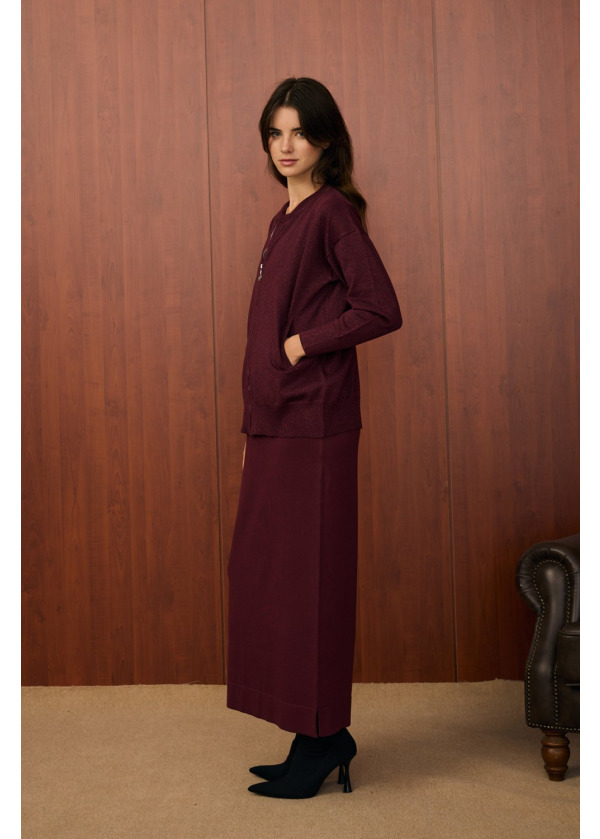 HEİDİ TRİKO TAKIM /BORDO