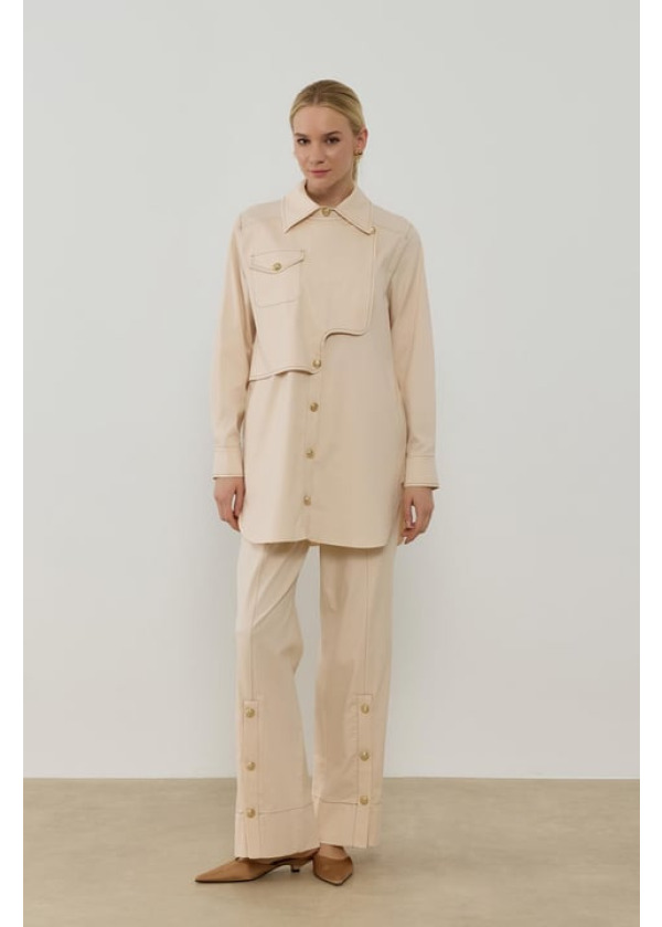 ARYA PANTOLONLU TAKIM KREM