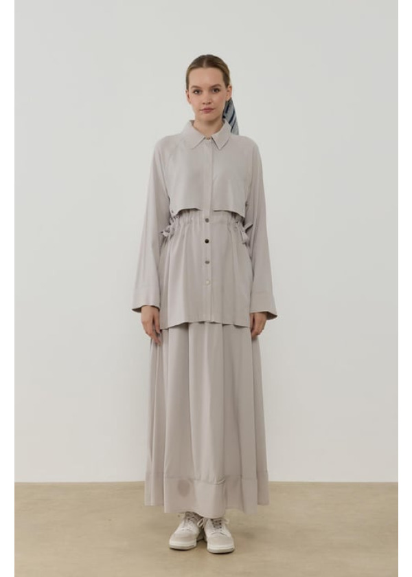 STELLA ETEKLİ TAKIM GRİ